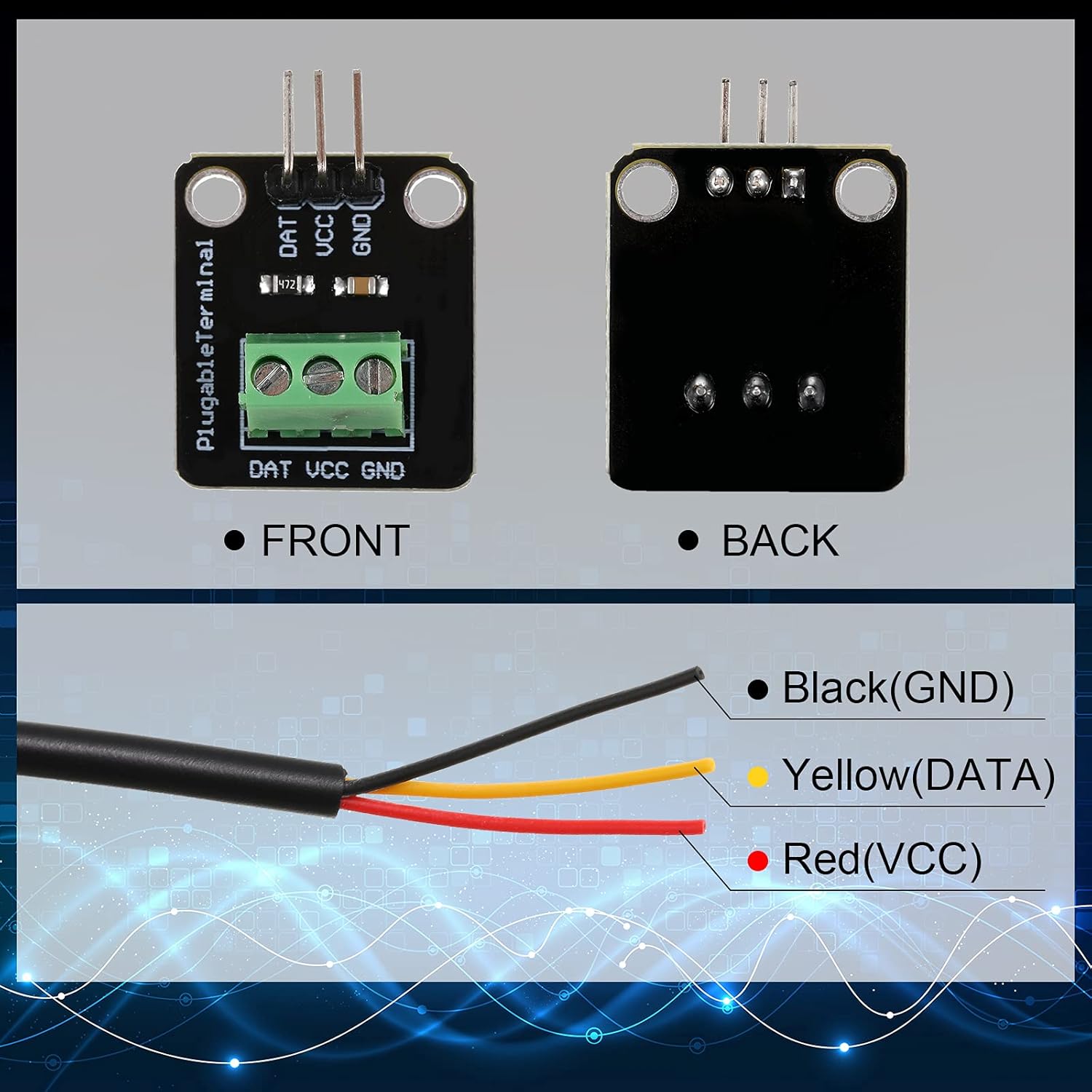4 Sets DS18B20 Temperature Sensor Module Kit with Philippines | Ubuy