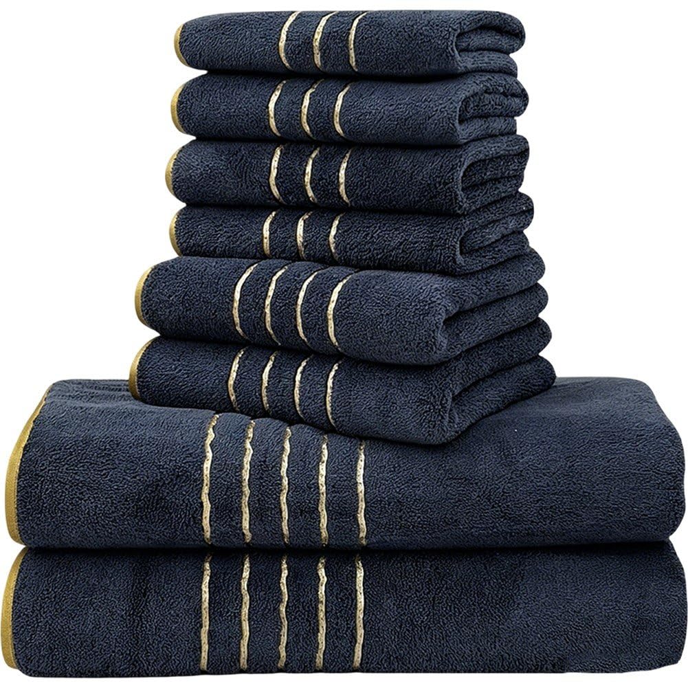 Serviette de toilette et drap de bain pour une salle de bain moderne