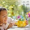LEGO Creator 3’u 1-in-1 Watering Bowl Flowers Creative Toy Making Set with Boots and Bird Model Options for Kids Ages 31149-8 and Over, Birthday Gift Idea (420 Pieces)