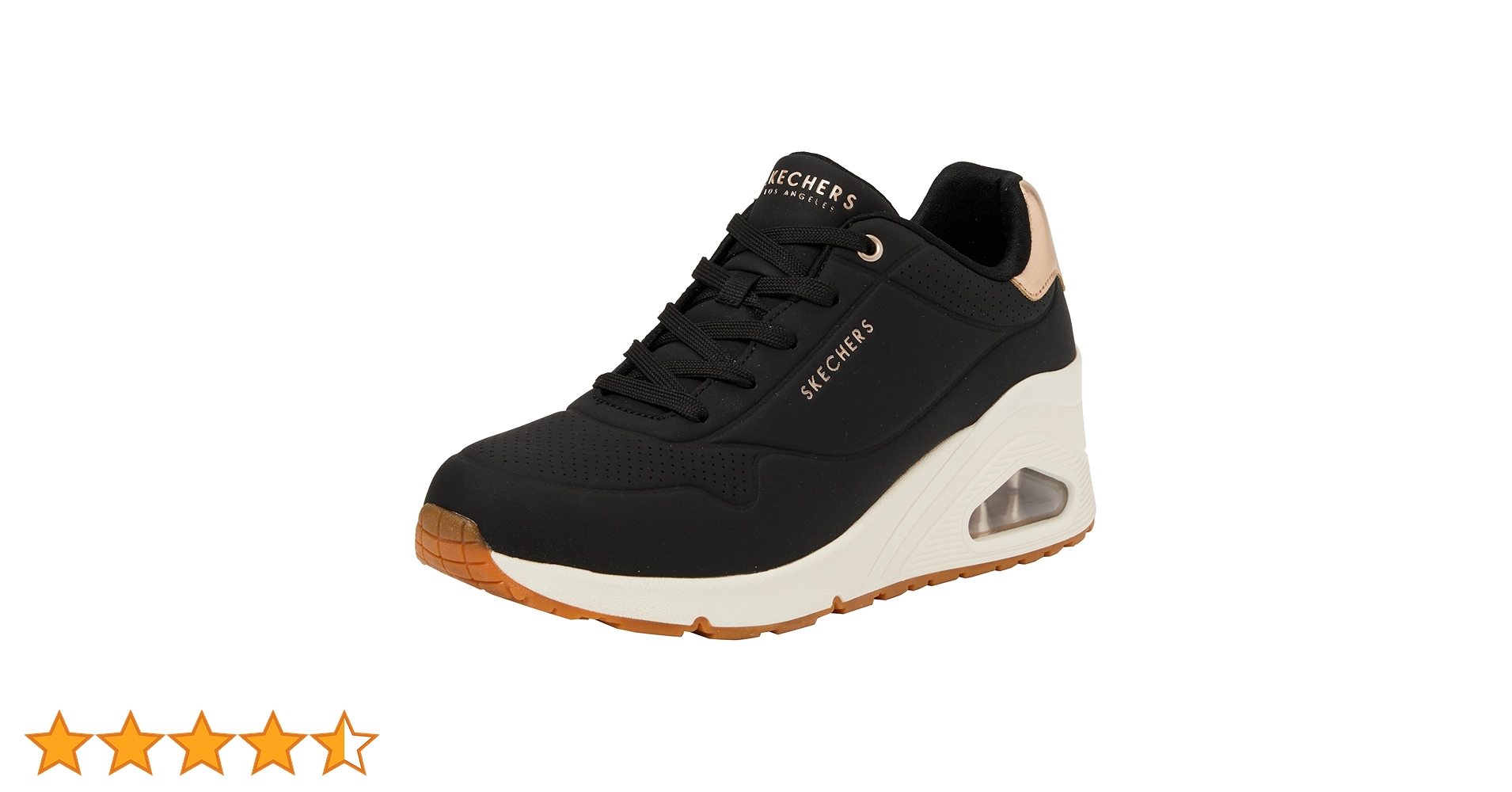 Amazon | SKECHERS ウノ ウェッジ-ハイ ステップス | スニーカー