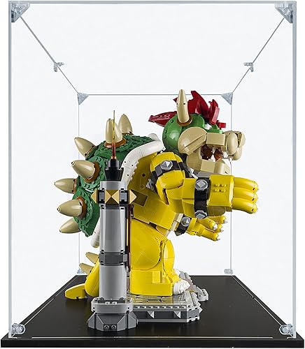 Miniatura 4 de Vitrina acrílica compatible con Lego The Mighty Bowser #71411, vitrina a prueba de polvo (solo funda) (juegos de Lego no incluidos)