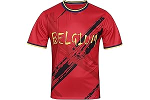 Unleash Your Soccer Spirit with Our Exquisite Belgium Soccer Jersey