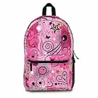 THM  Bicolor baggies     Black×Pink   28 Beach Bag, Hot Pink and Black Leopard Rubber Bag, Beach Bag