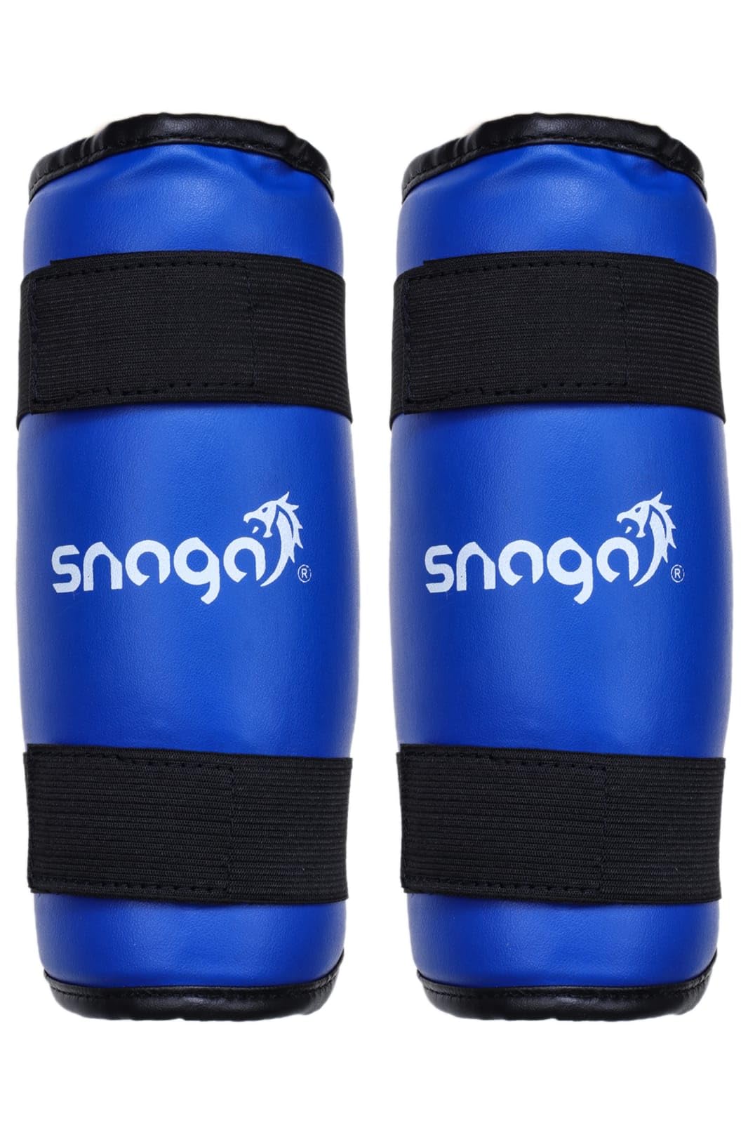 Snaga Karate Arm Guard for Optimal Protection,, and Unrestricted Movement in Training, Sparring, and Competitions, Blue (7-9 Years Old) 1