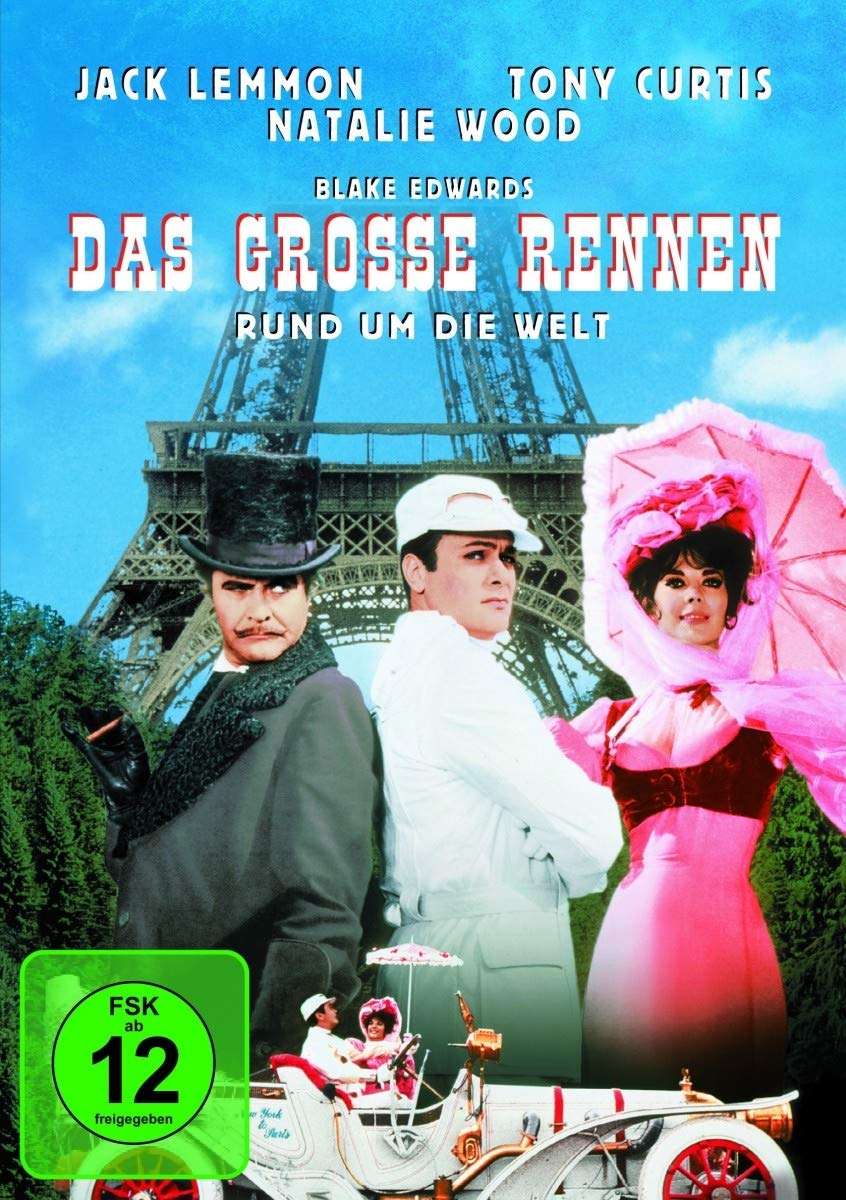 DAS GROSSE RENNEN rund um die Welt (DVD) Jack Lemmon Tony Curtis