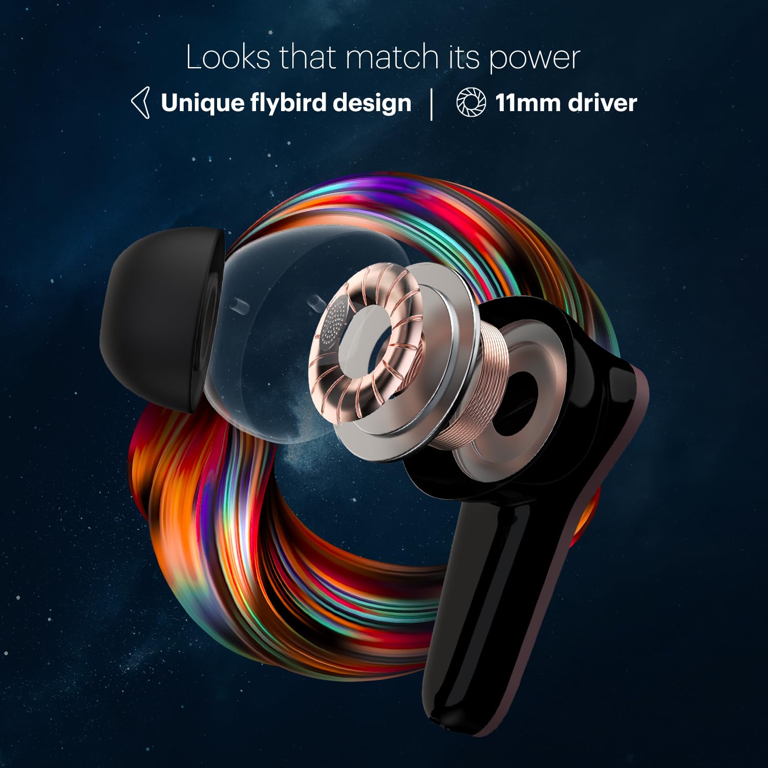Noise Buds VS102 Plus Wireless Earbuds, Bluetooth Earbuds with 70H Playtime, Quad Mic ENC for Clear Calls, 11mm Drivers, Deep Bass, Instacharge, Bluetooth v5.3 (Deep Wine) — Amazon image 5