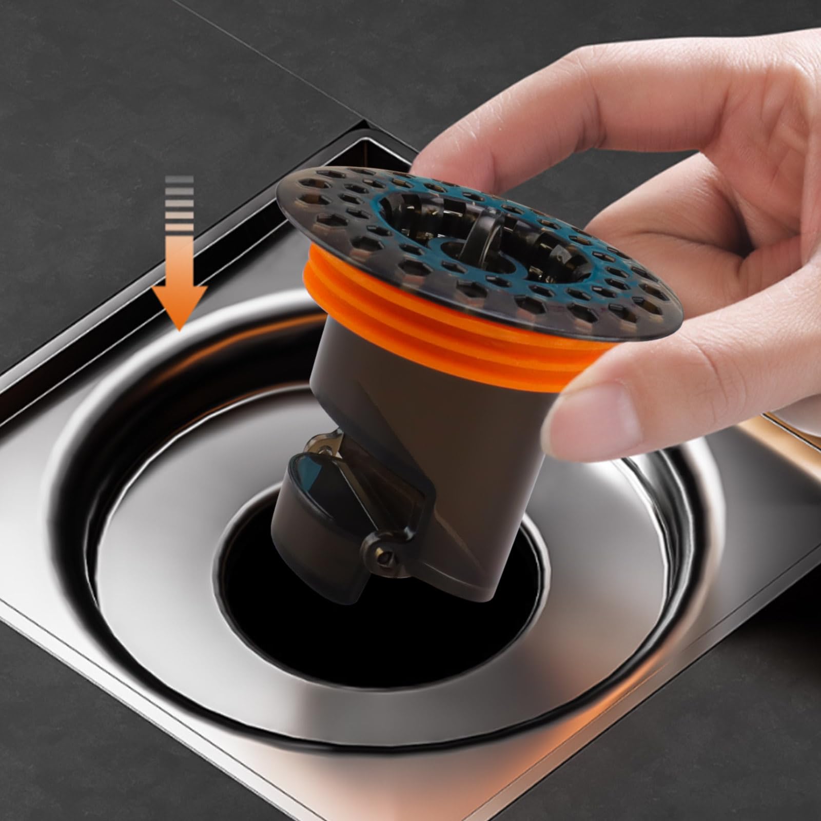 Clapet Anti Odeur, Anti Odeur Douche Bouchon Pour Sol De Douche, Noyau