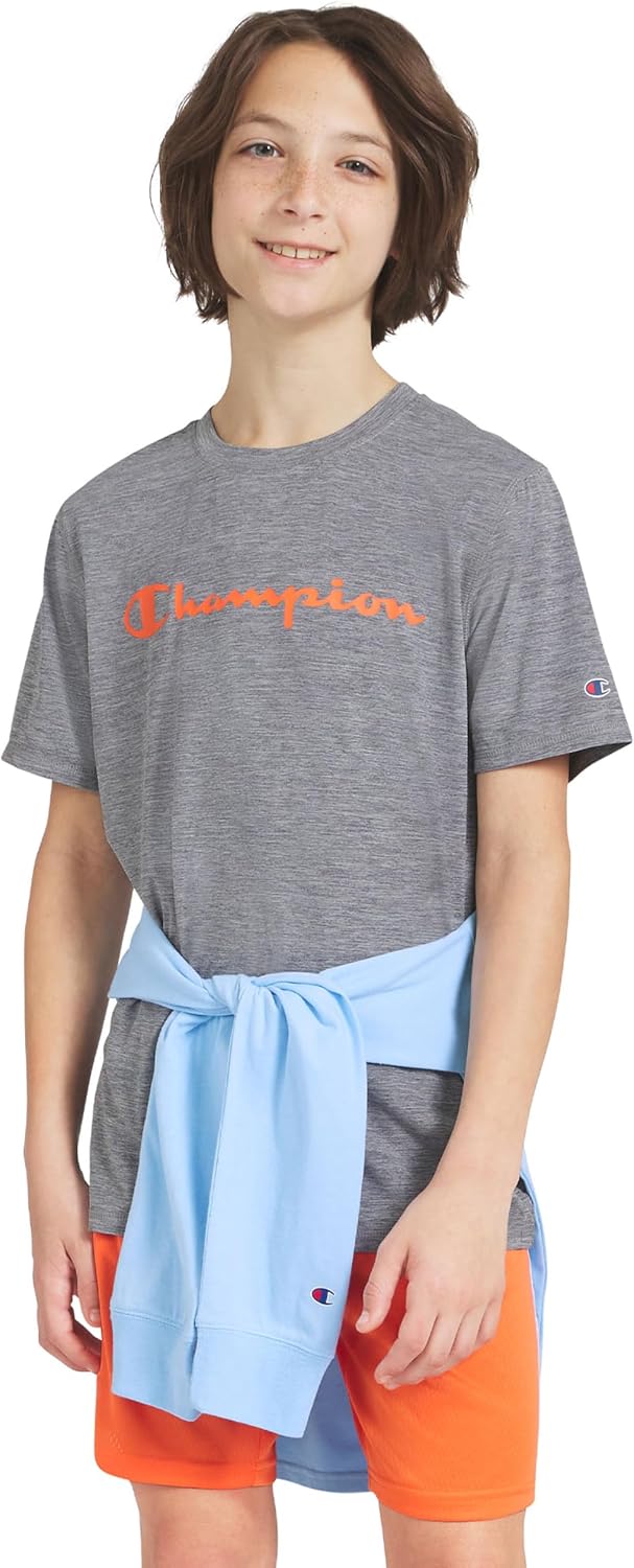 Champion Boys 3 Piece Tee Shirt and Short Sets for Kids