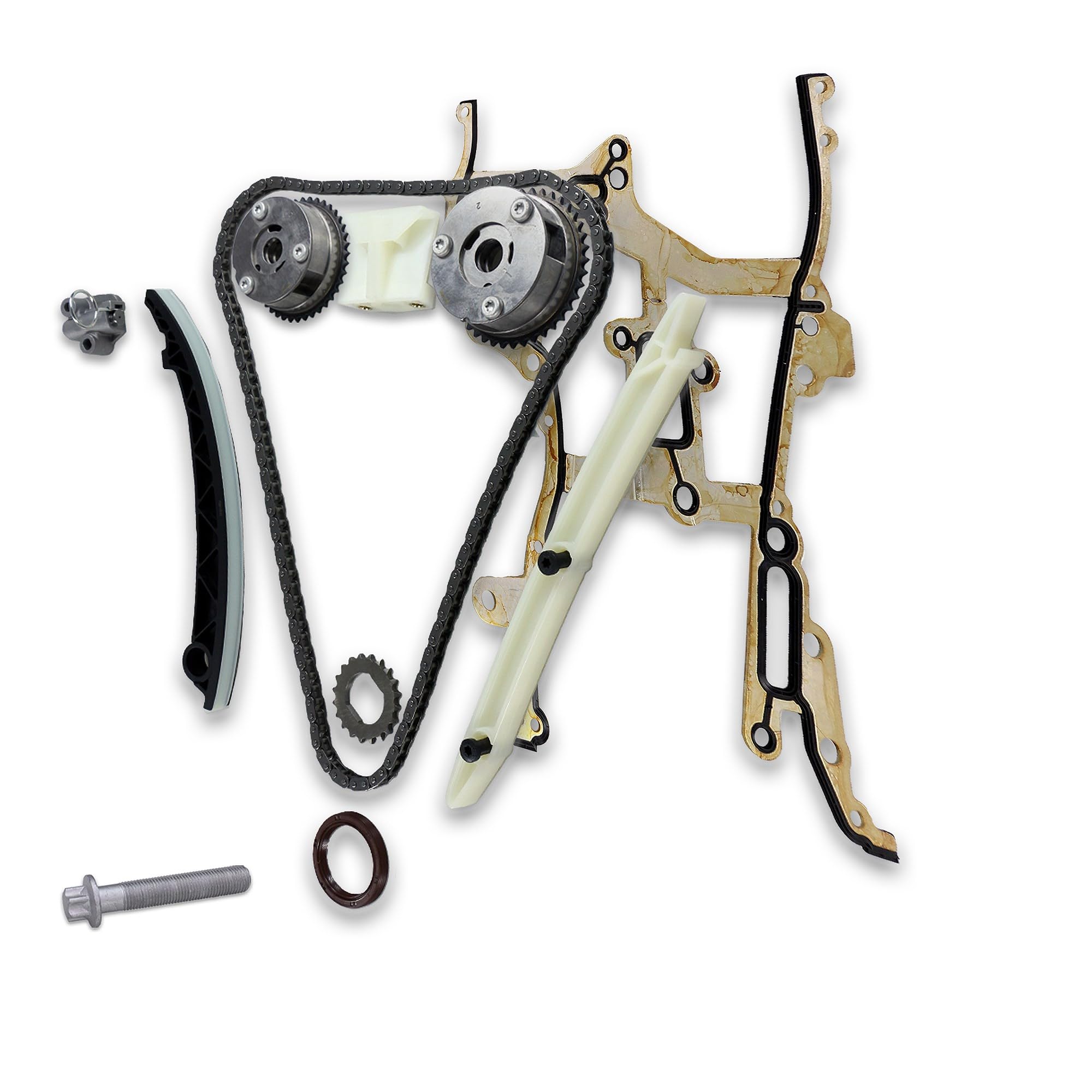 ATEC Germany Kit catena di distribuzione senza guarnizioni | Compatibile con: CHEVROLET AVEO Schrägheck, AVEO Stufenheck, OPEL ADAM, ASTRA J, ASTRA J Caravan, ASTRA J GTC