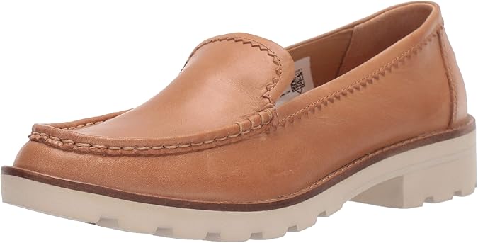 Women's authentic original leather lug loafer Clearance