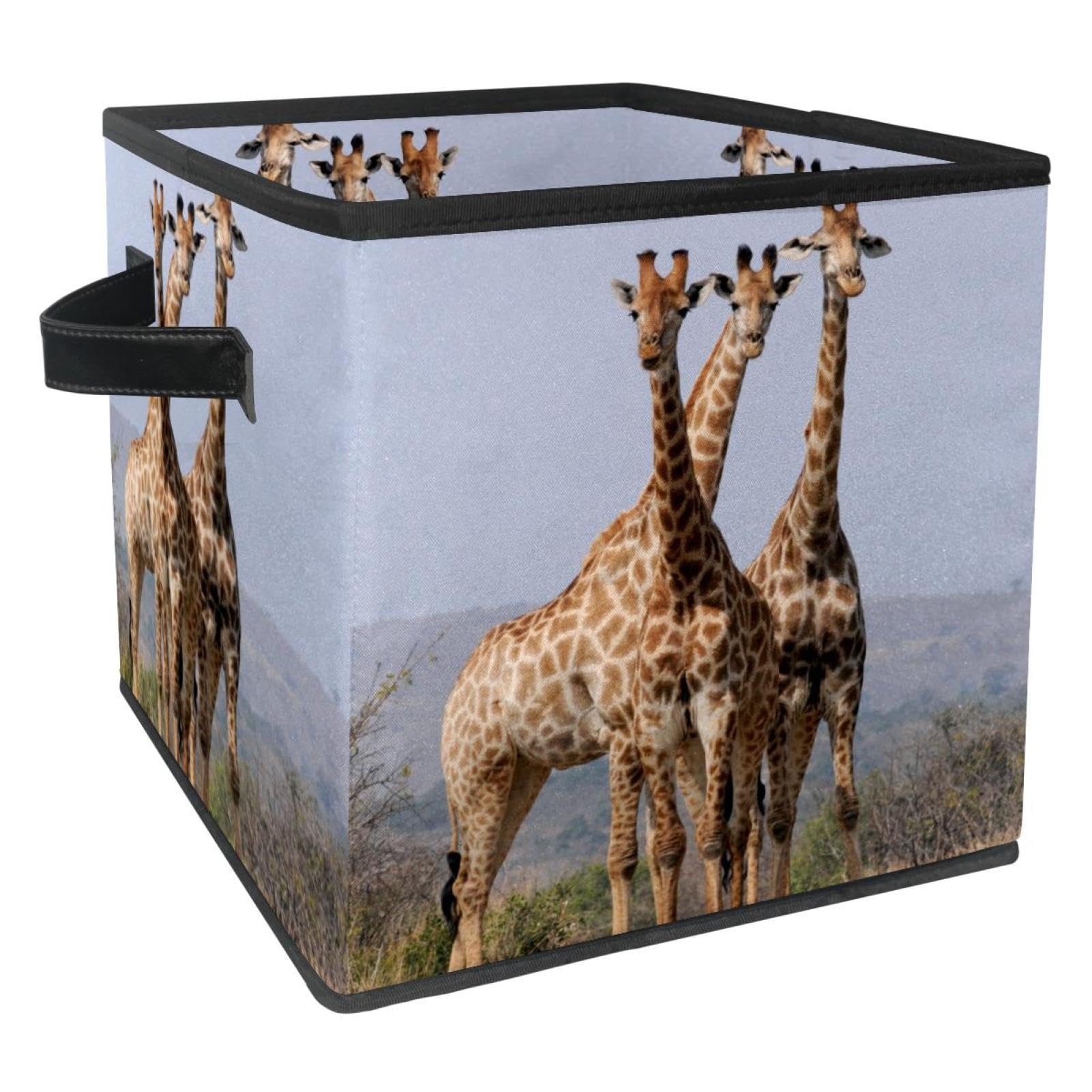 Boîte de rangement pliable cube en tissu pour placard et chambre