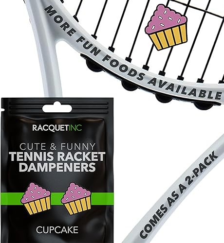 Miniatura 24 de Racquet Inc Regalos de Tenis - Amortiguadores de Vibración para Raqueta de Tenis - Absorbe Choques, Reduce la Vibración de las Cuerdas para Mejor