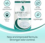 Litter Pearls Micro Fresh Scented Non-Clumping Crystal Cat Litter with Odorbond, 7 lb