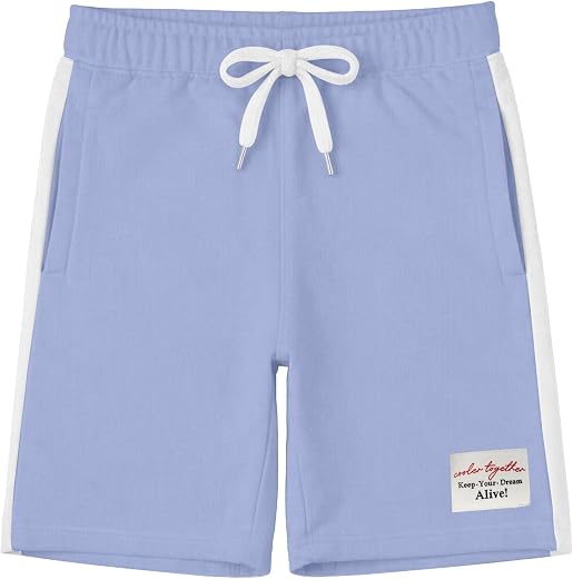 KYDA KIDS® Boys 100% Cotton Premium Printed Shorts | Regular Fit Elastic Waist with Drawstring Summer Casual Wear for Kids
