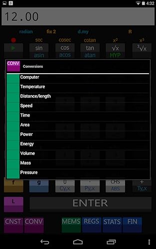 A Scientific and Financial RPN Calculator (HP-12C & HP-15C likewise)