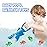 Bath Toys for Toddlers 1-3, Shark Grabber with Biting Action & 4 Toy Fish - Fun Swimming Pool & Bathtub Toys for Kids Ages 3-8, Non-Toxic Water Toys Mold-Free Bath Time Gifts for Boys & Girls