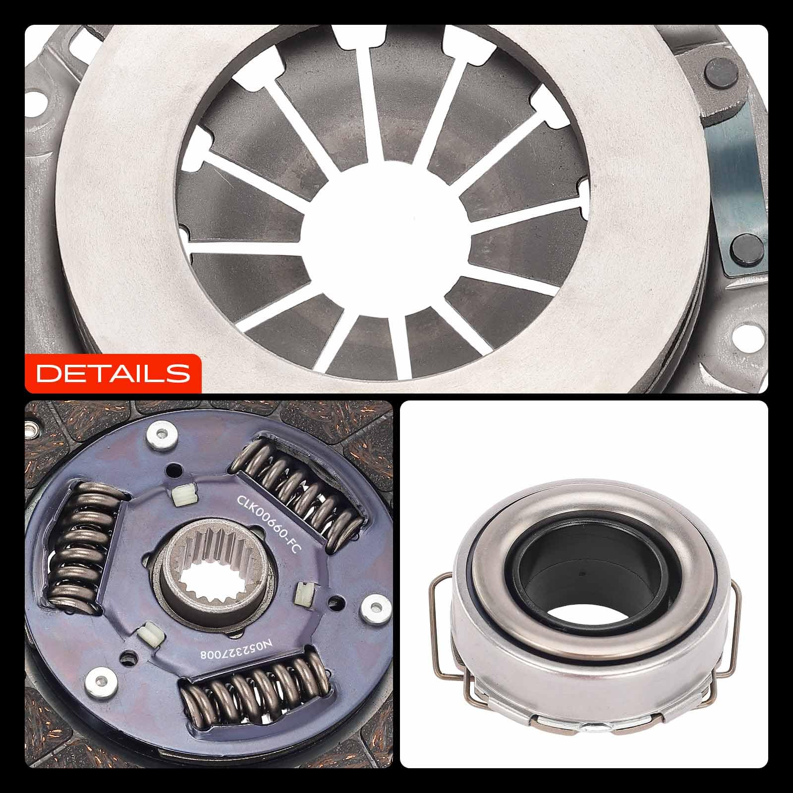 Frankberg Kit de embrague 3121097201 | Compatible con: S.i.r.i.o.n M1, YRV M2, Mover L9, Trevis, Cuore V L7, Cuore VI L250 L251 L260