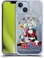 Vista 44 de Head Case Designs Funda de gel suave con licencia oficial de Batman DC Comics Bubblegum Harley Quinn Graphics compatible con Apple iPhone 7