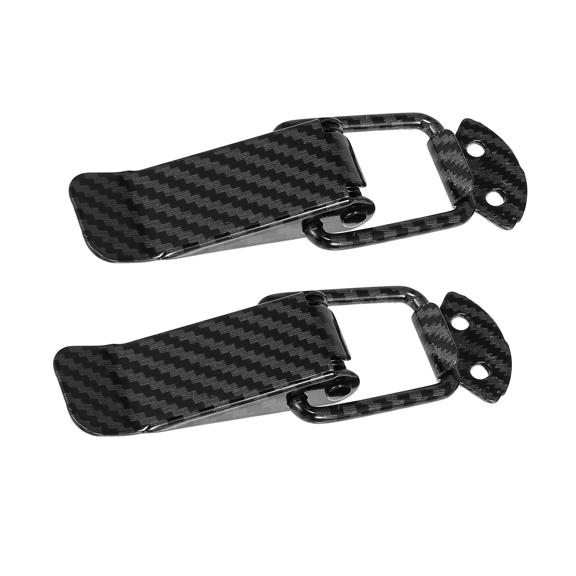 Photo 1 of Motoforti Universal Car Bumper Security Hook Lock Clips, Metal, Black, 2 Pcs