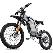 EKXBIKE X21 Max Electric Dirt Bike for Adults, 6000W Peak 60V 30AH Electric Motorcycle with 90-Mile Range, Full Suspension & Dual Hydraulic Brakes, Off-Road Bicicleta Electrica para Adultos