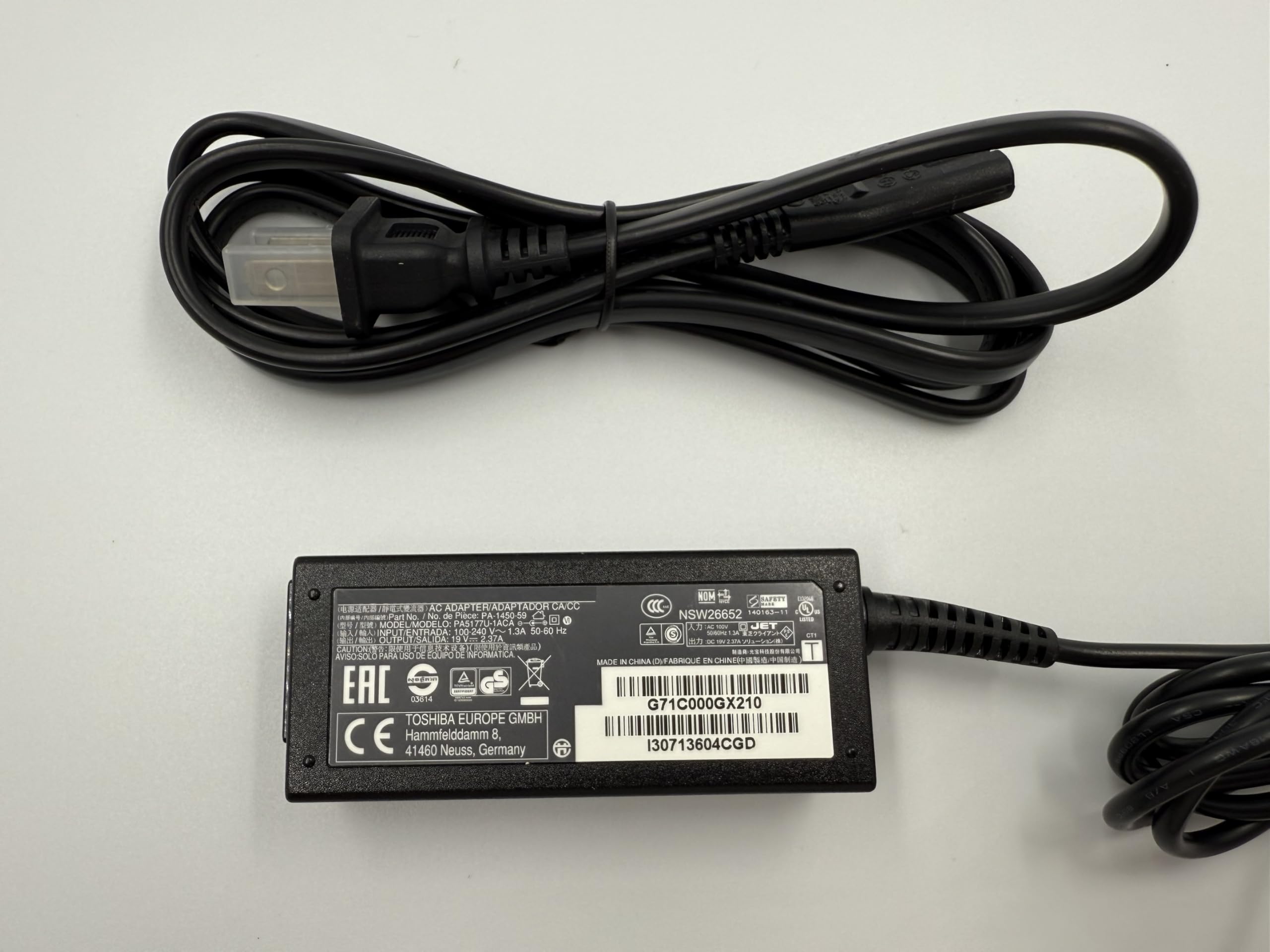 東芝 ACアダプター PA5177U-1ACA 10個セット Amazon.co.jp: 【整備済み品】 純正品 東芝 Toshiba dynabook