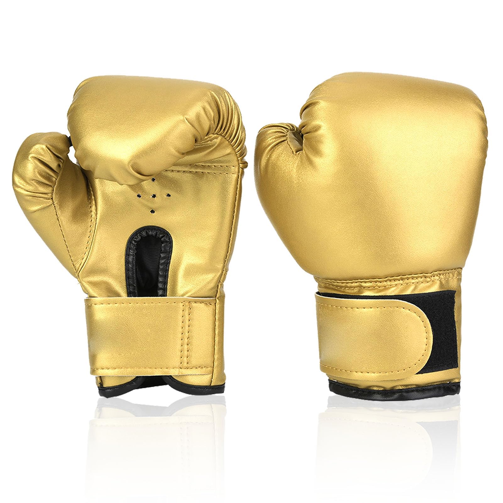 HERCHR Guantoni Da Boxe, Guanti Taekwondo In Pelle PU - 6