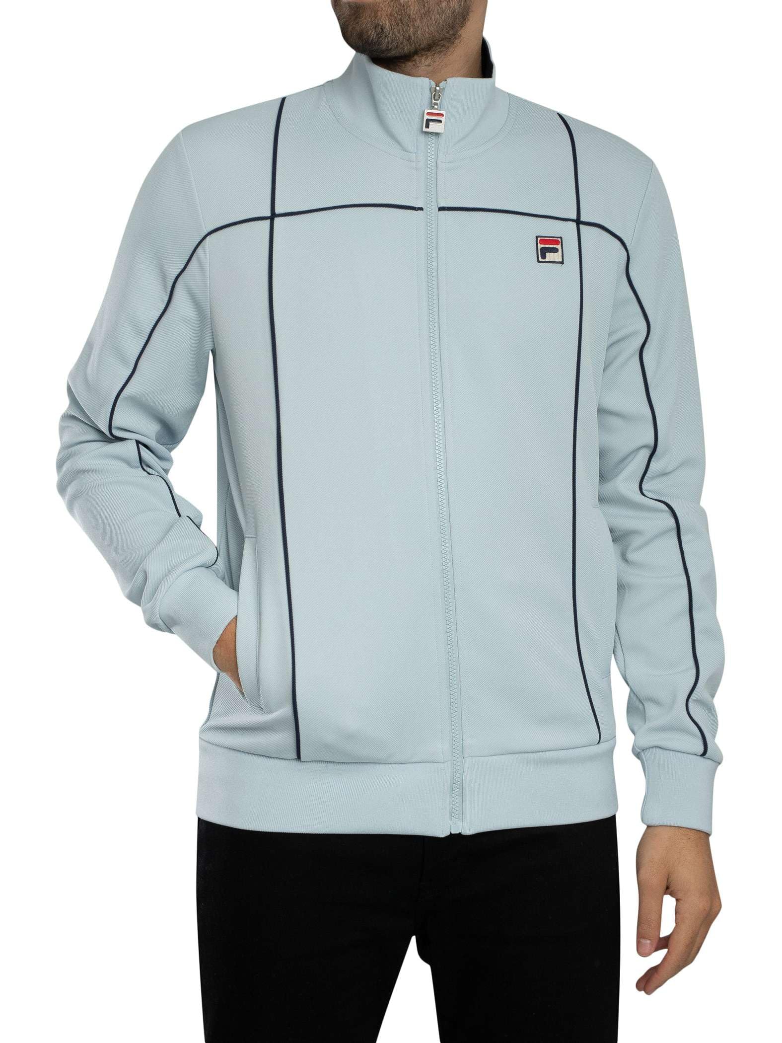 Fila Men's Skyway/Navy Armando Contrasting Piping Track Jacket