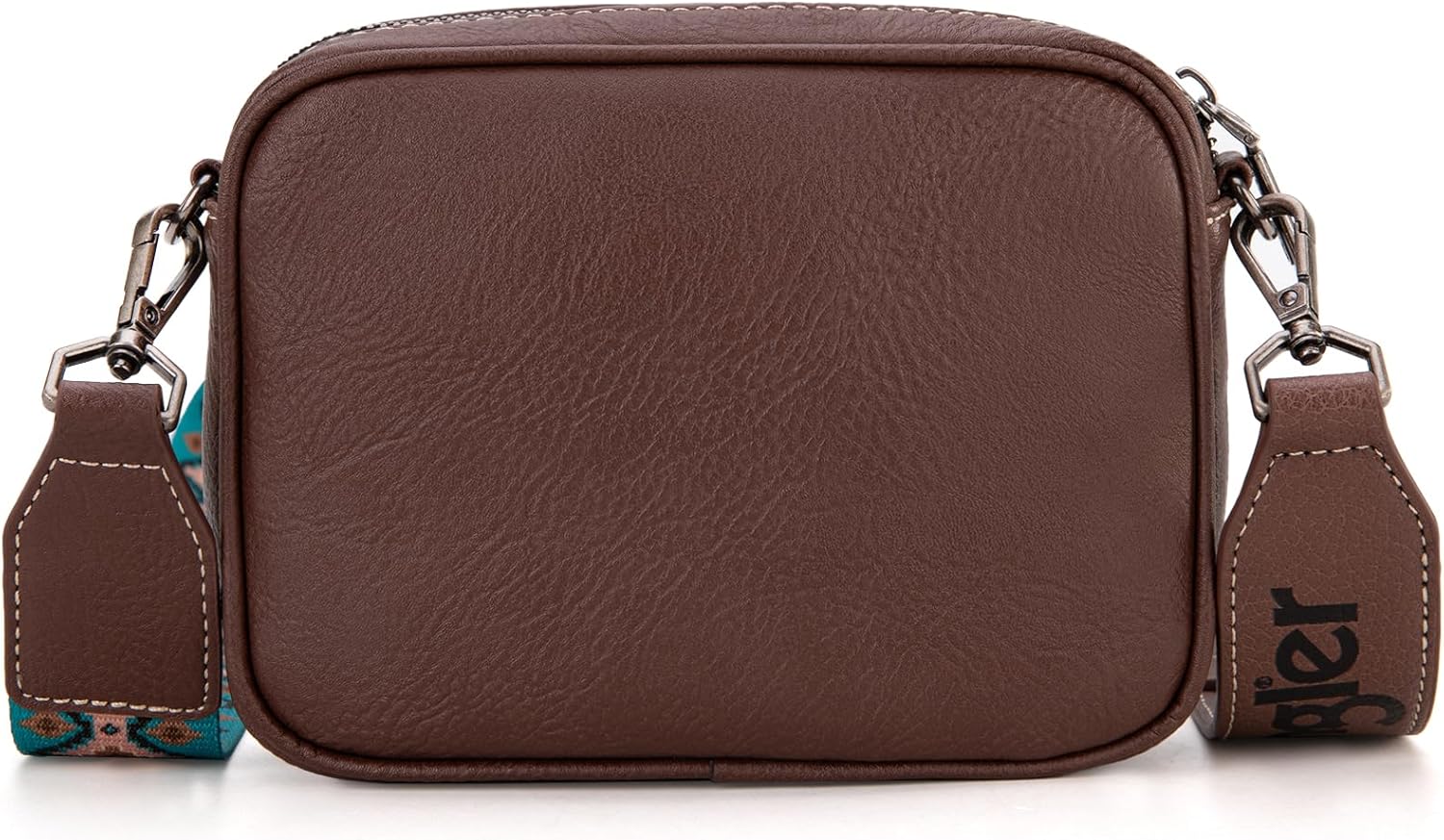 Wrangler Small Crossbody Bags for Women Aztec Mini Purses with Guitar Strap | with Guitar Strap - Image 4