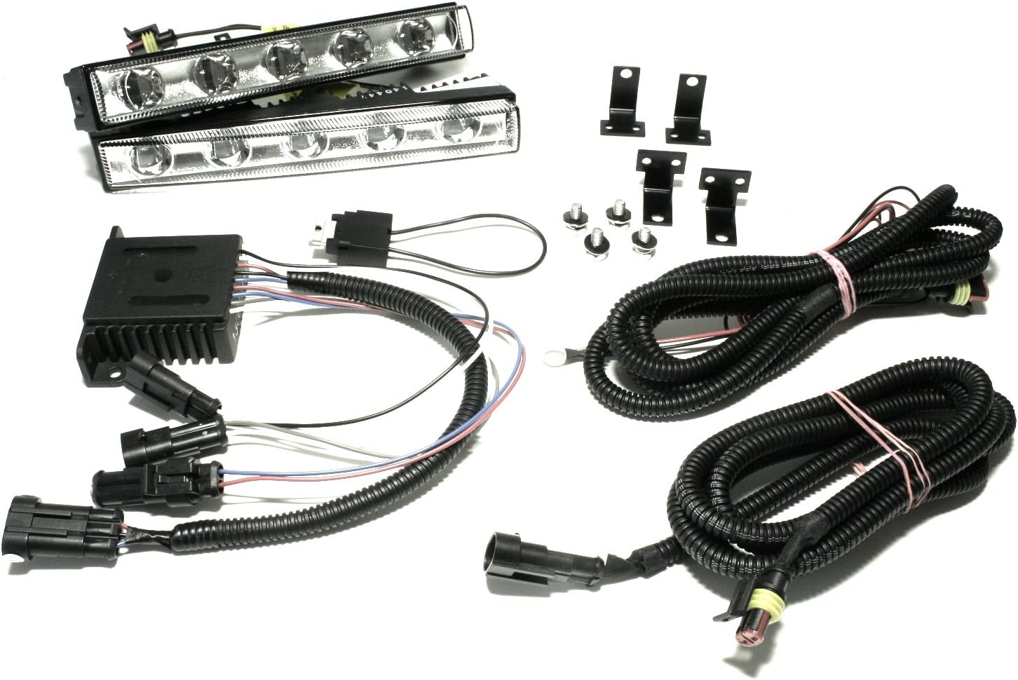NCC"Universal" Premium Daytime Running Lights Black Kit 1202.1 ML-017