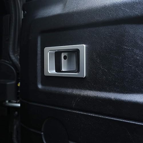 Miniatura 4 de CHEYA Cubierta de aleación de aluminio para decoración de cuenco de manija de puerta interior de automóvil para Land Rover Defender 90 110 130