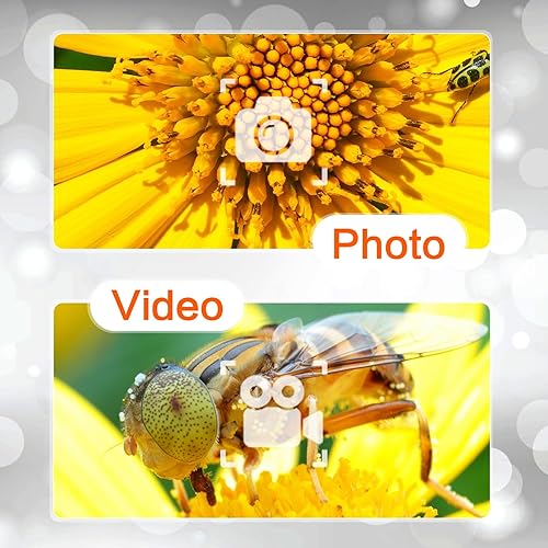 Miniatura 35 de Koolertron Microscopio digital LCD de 7 pulgadas, 12MP 1-1200X aumento 1080P microscopio de moneda con pantalla, 8 luces LED, microscopio de batería