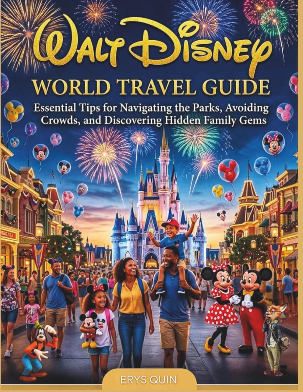 WALT DISNEY WORLD TRAVEL GUIDE: TIPS FOR NAVIGATING THE PARKS, AVOIDING CROWDS, AND DISCOVERING HIDDEN FAMILY GEMS.      Paperback – March 19, 2026