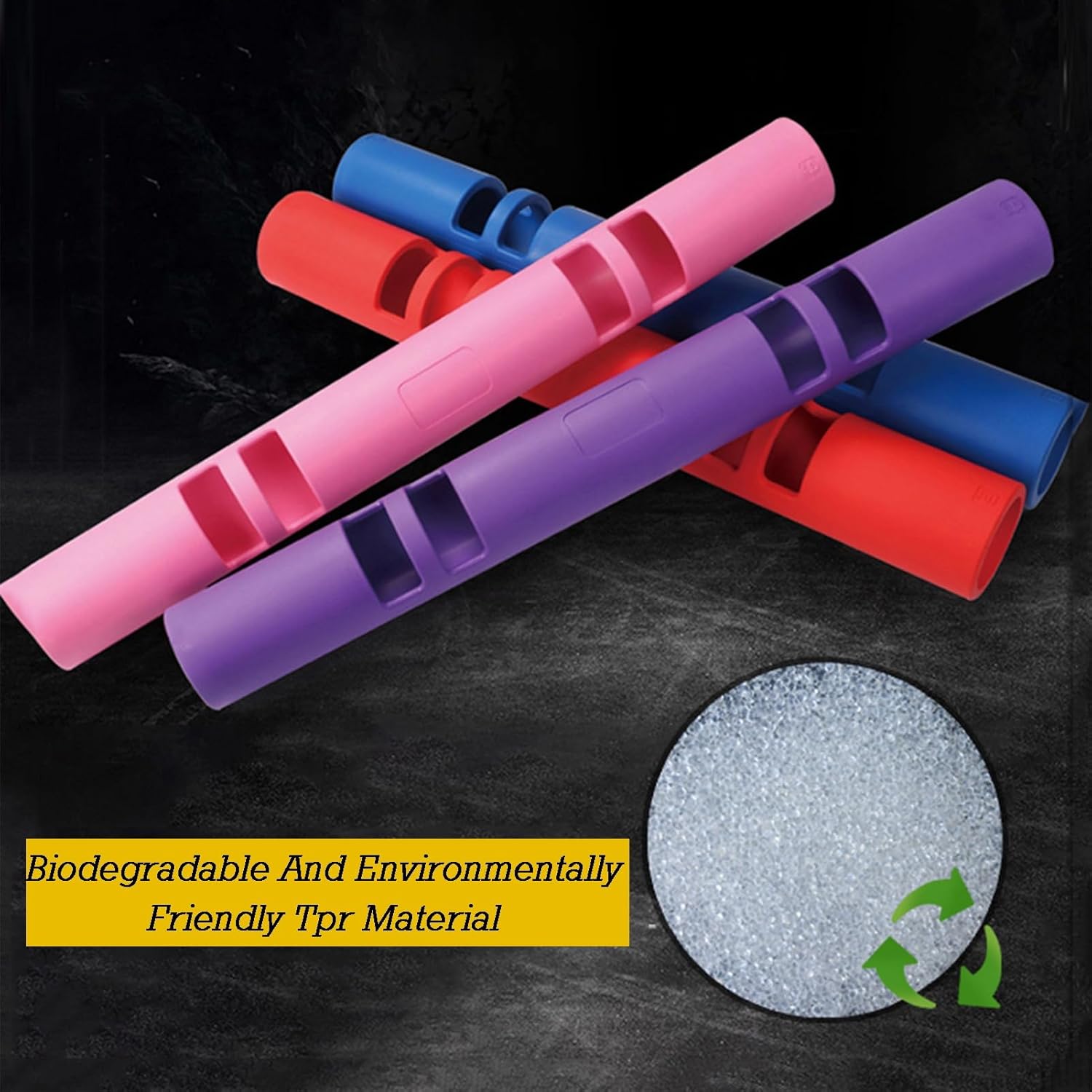 Portable Training Rubber Weight Bar,Weight-Bearing Fitness Equipment,for Functional Fitness Home Gym