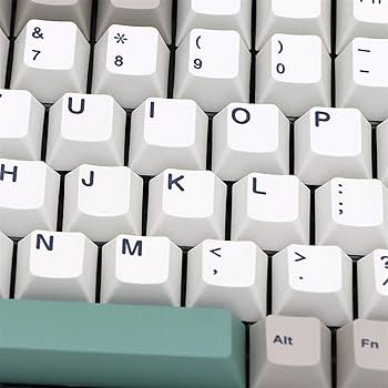 Amazon.co.jp: 170keys Dye Subkey Cap Set Thick PBT Plastic