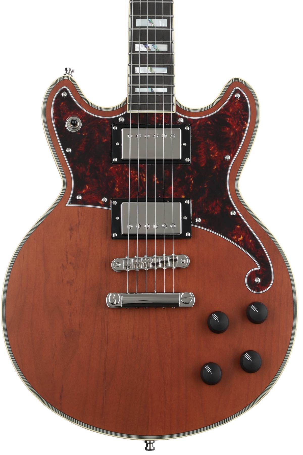 D'Angelico Deluxe Brighton, Matte Walnut