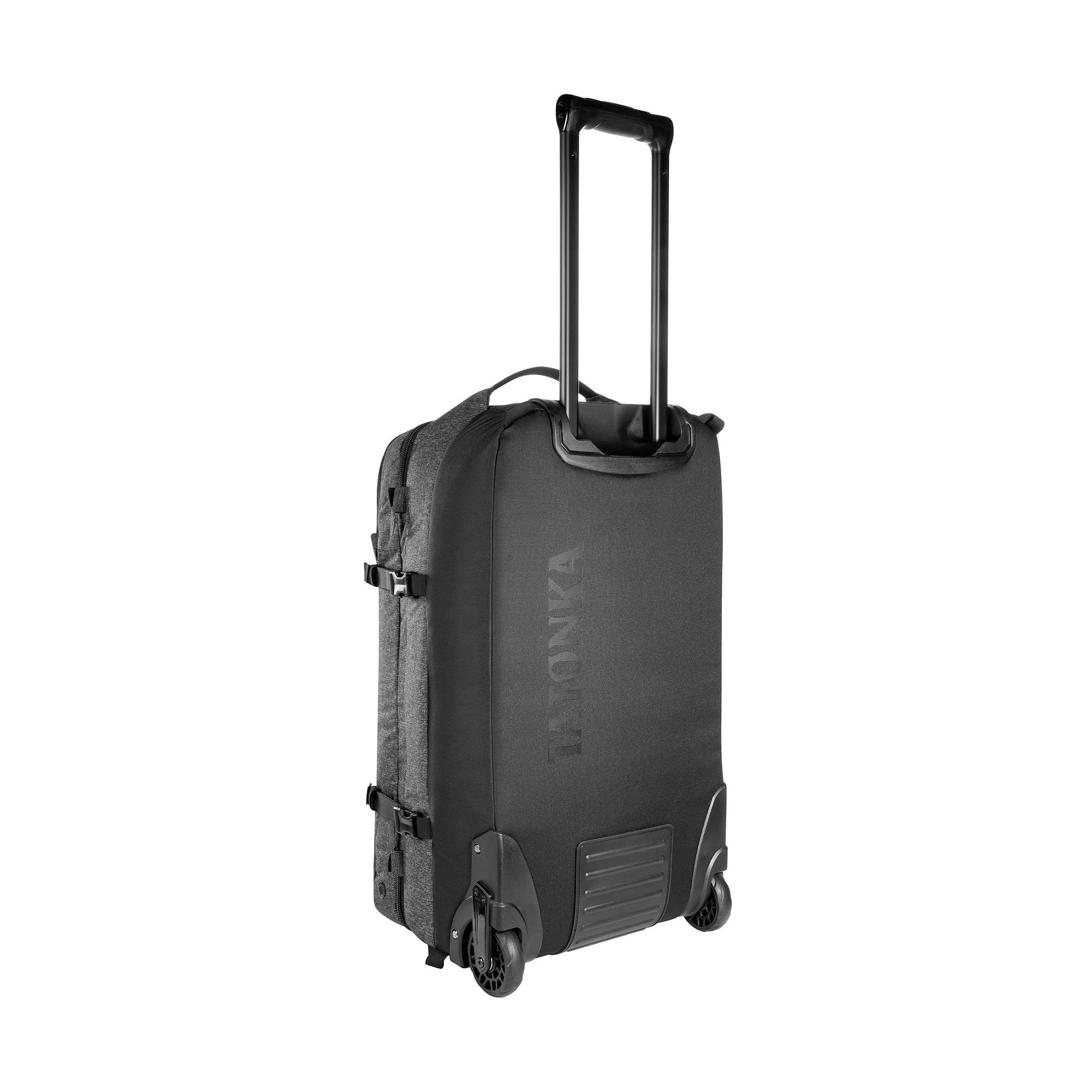 Travel Roller 60 – torba podróżna na kółkach – duży otwór w komorze głównej – kieszeń przednia z wyściełaną kieszenią na laptopa – teleskopowy wysuw – pojemność 60 litrów, czarny, 60 Liter, Wózek z