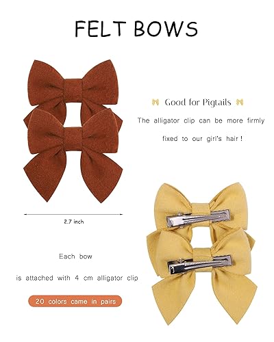 Miniatura 5 de Juego de 80 pinzas para el cabello para bebés, niñas, pasadores, accesorios hechos a mano, clip de cocodrilo para bebés, niños pequeños, adolescentes