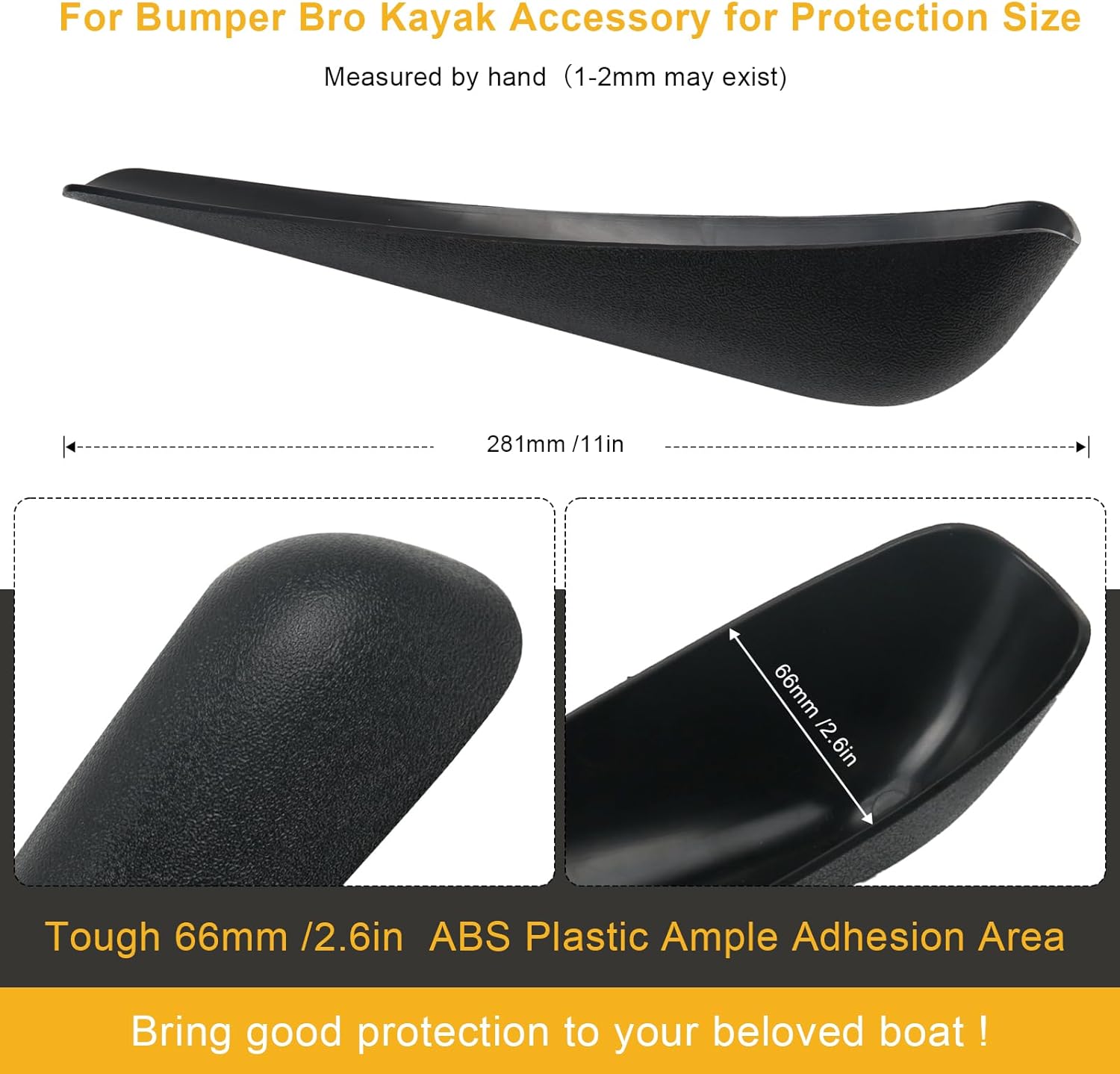 Kayak Keel Guard for Hull Protection Accessory Compatible with Hobie Outback, for Compass, for Pro Angler, for Lynx, for Revolution, for Passport and for Kayaks Series
