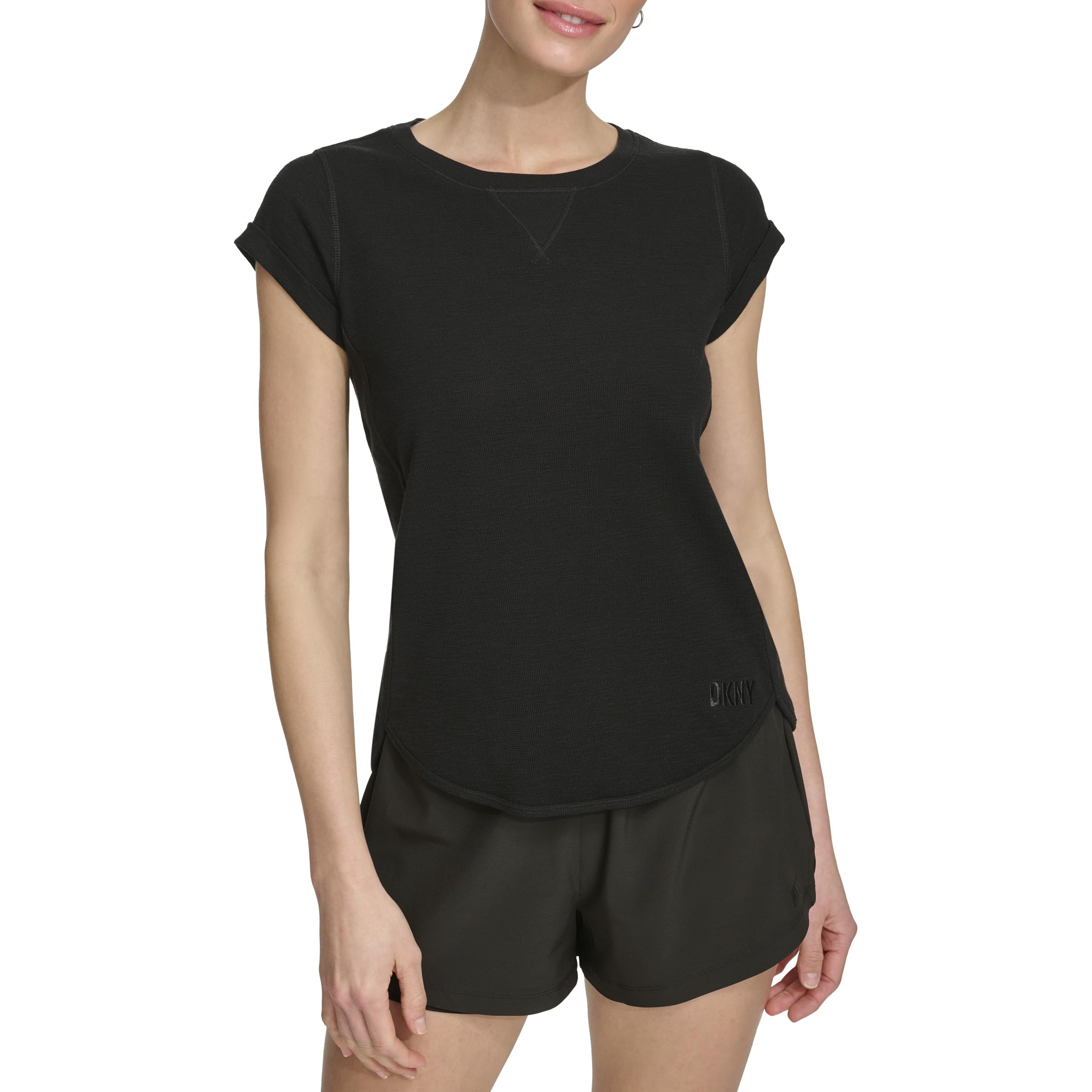 

                                                    DKNY Women's Performance Tee, Black, Medium