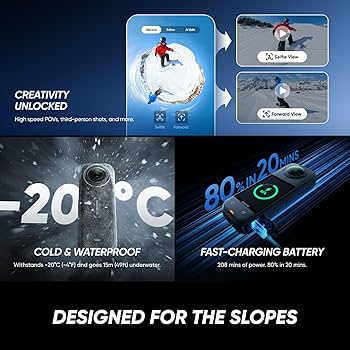 Amazon.com : Insta360 X5 - Waterproof 8K 360° Action Camera