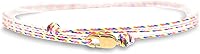 Vista 10 de Made by Nami Surfer Anklet with Snap Hook Clasp Waterproof & Adjustable Thin String Ankle Bracelets for Women and Men Handmade Jewelry for Beach and