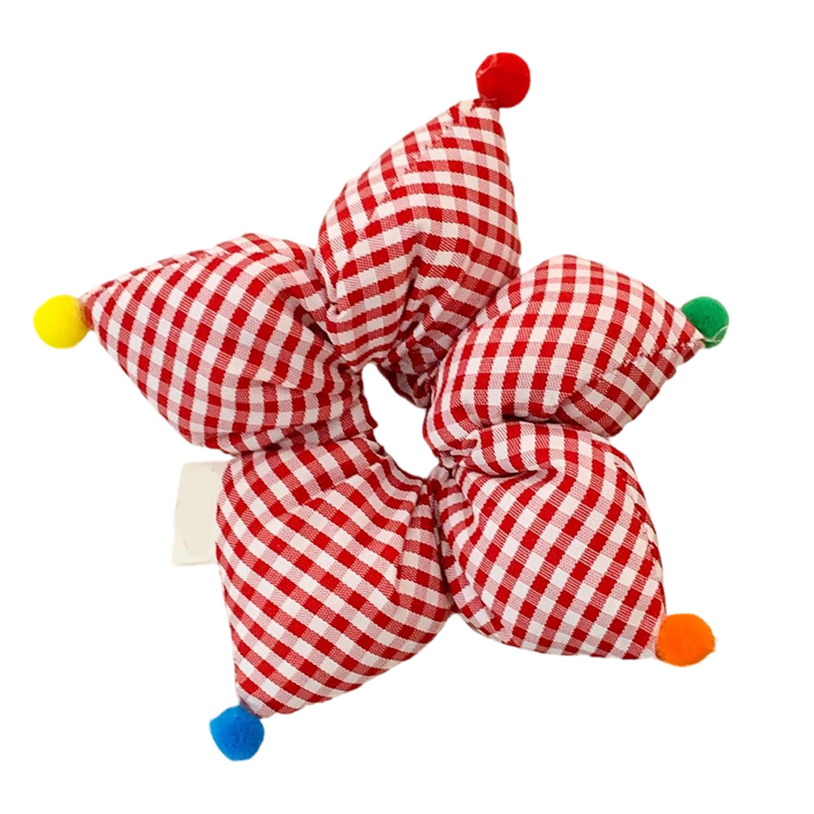 MICFENY Colorful Stretchy Scrunchies Nonslip Hair Ties Workout Hair Accessory Fashion Hairpieces For Adults Gym Styling