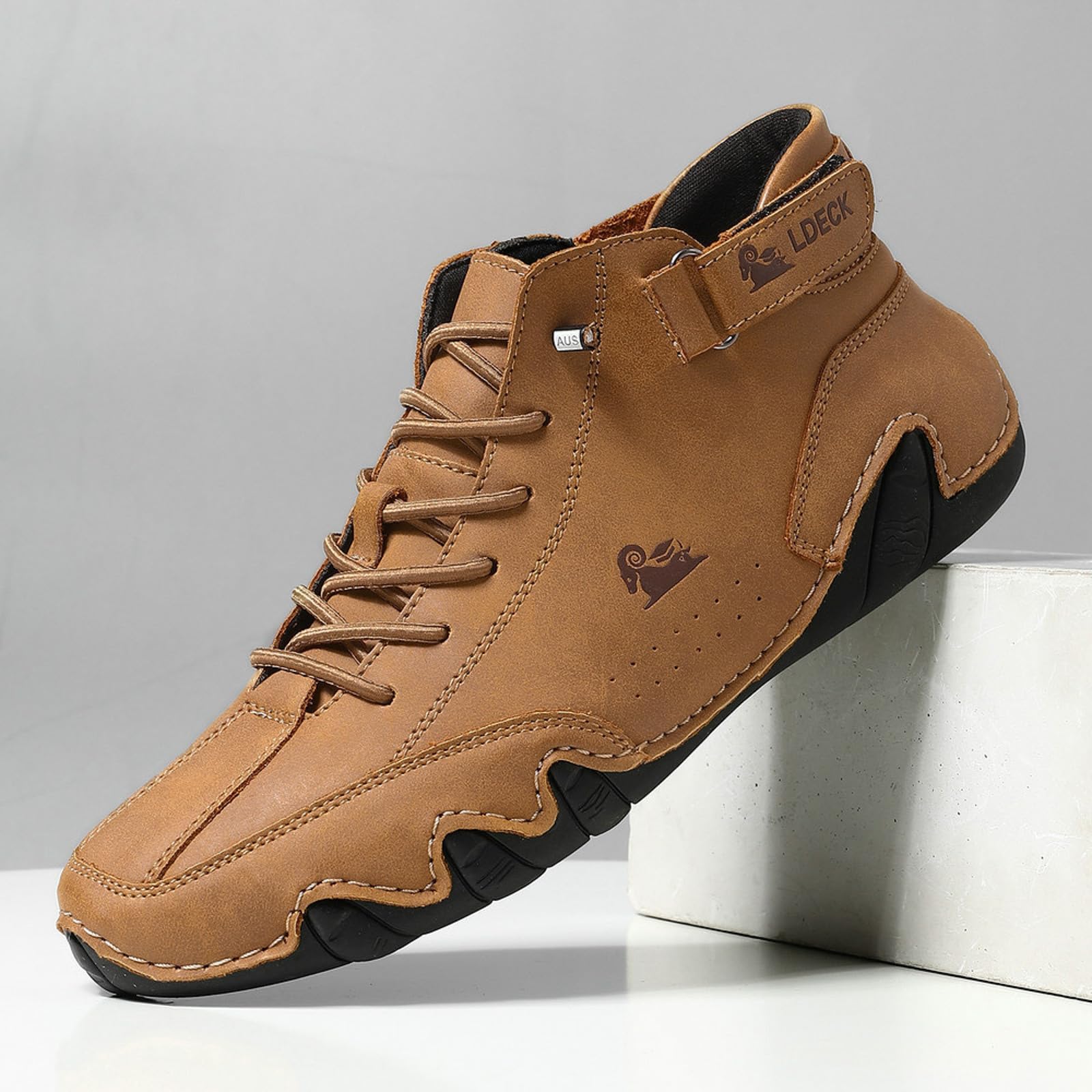 Générique Urbano Deck Chaussure Homme : Bottes de Mode Hautes Printemps-Été, Anti-Dérapantes et Respirantes