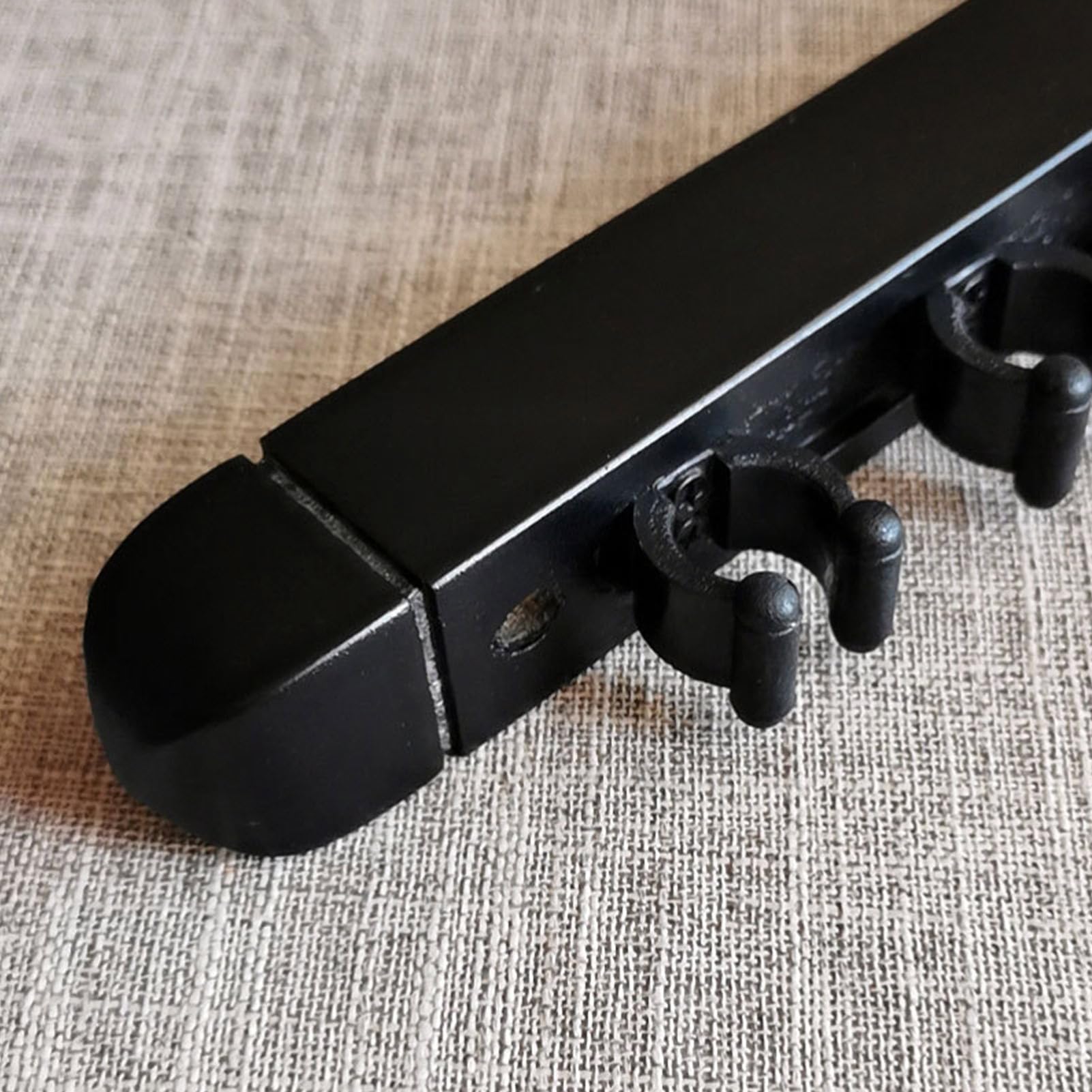 Soporte de pared para tacos de billar, soporte para tacos de billar | Porta tacos de billar de madera dura con 4 clips para taco – Soporte de billar de madera dura, soporte para tacos de billar R