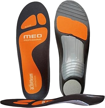 Active Team - Low Medium High Arc Insoles Medium - Medium Arc, 43-45