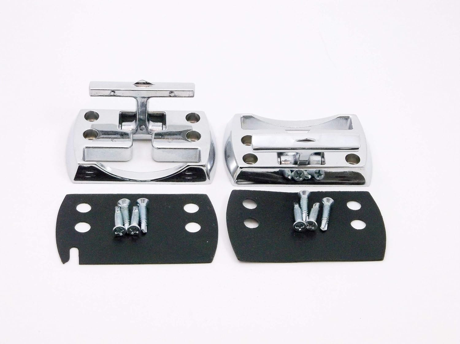 Red Hound Auto Folding Truck Tie Down Anchor Points Tie-Down Hook with Hardware Included Set of 2 : Automotive