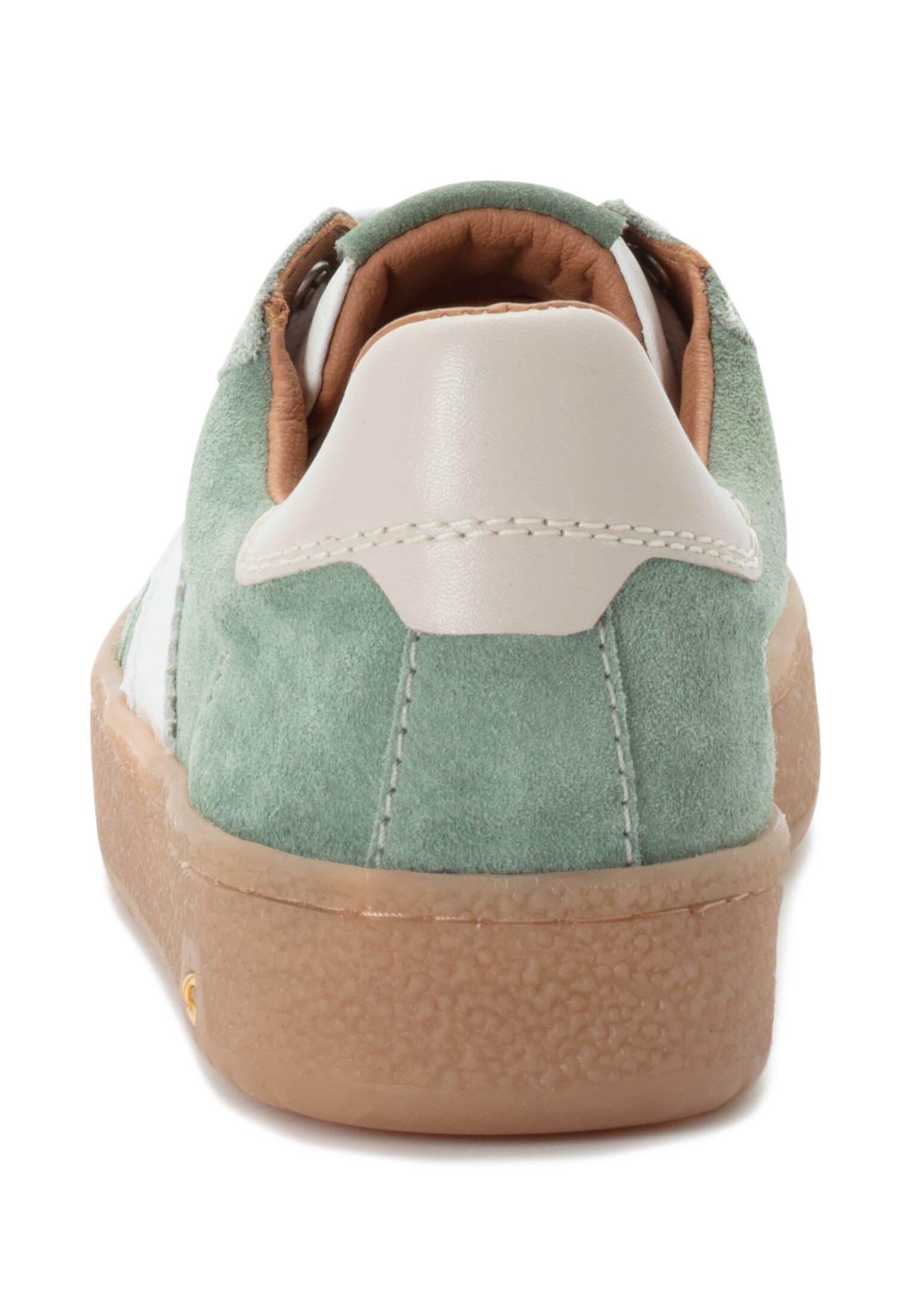 camel active Męskie sneakersy ze skóry welurowej