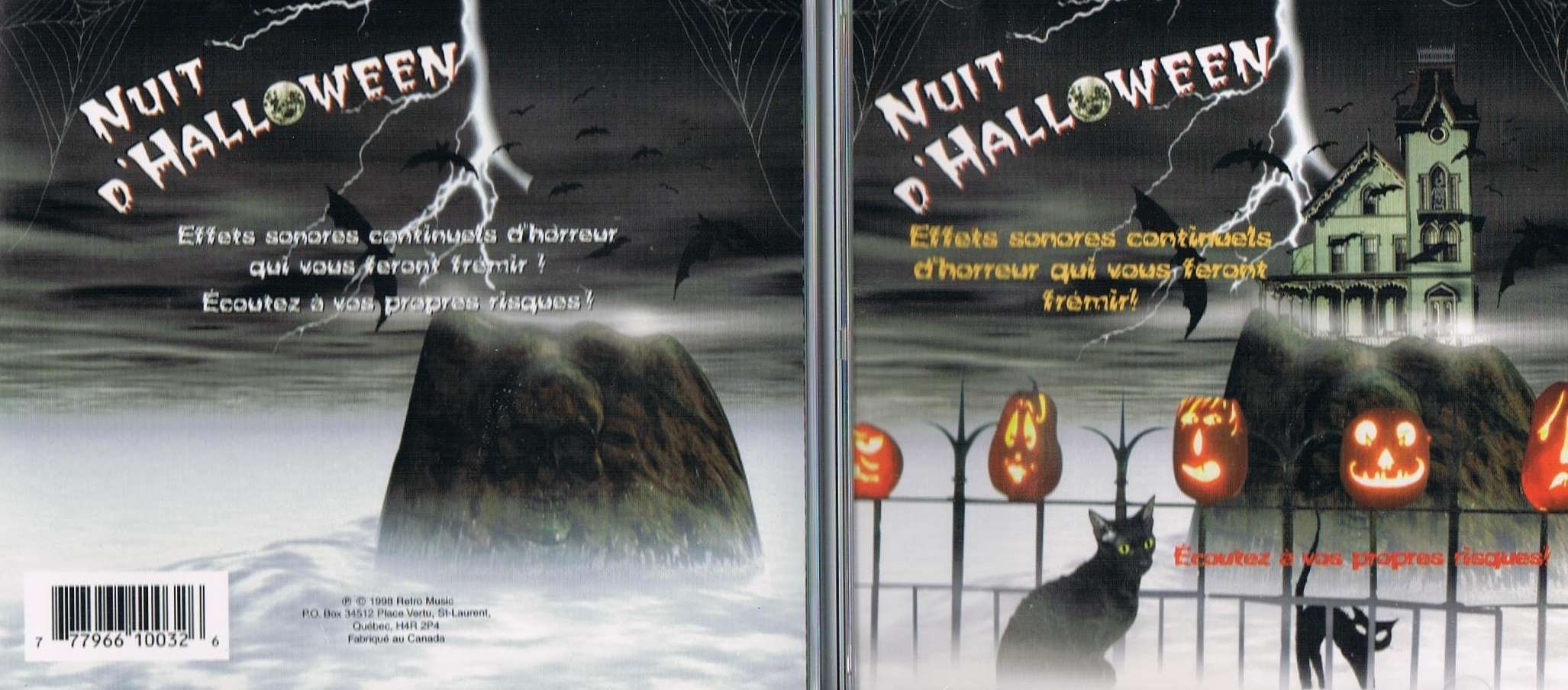 Nuit D'halloween [Audio CD]