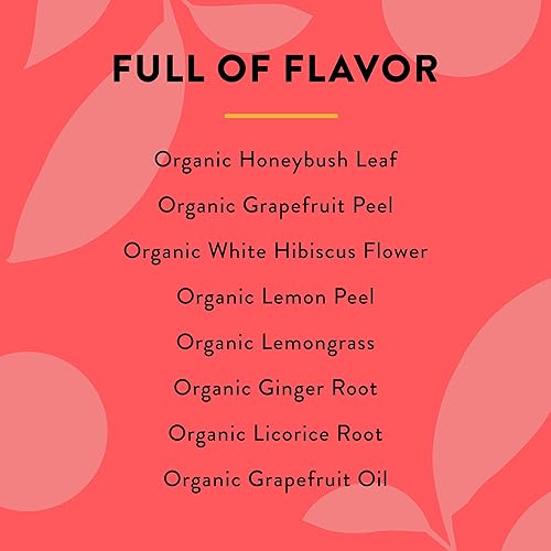 Miniatura 4 de Choice Organics - Té orgánico de toronja de miel (paquete de 3) - Té de hierbas orgánicas - 48 bolsas de té