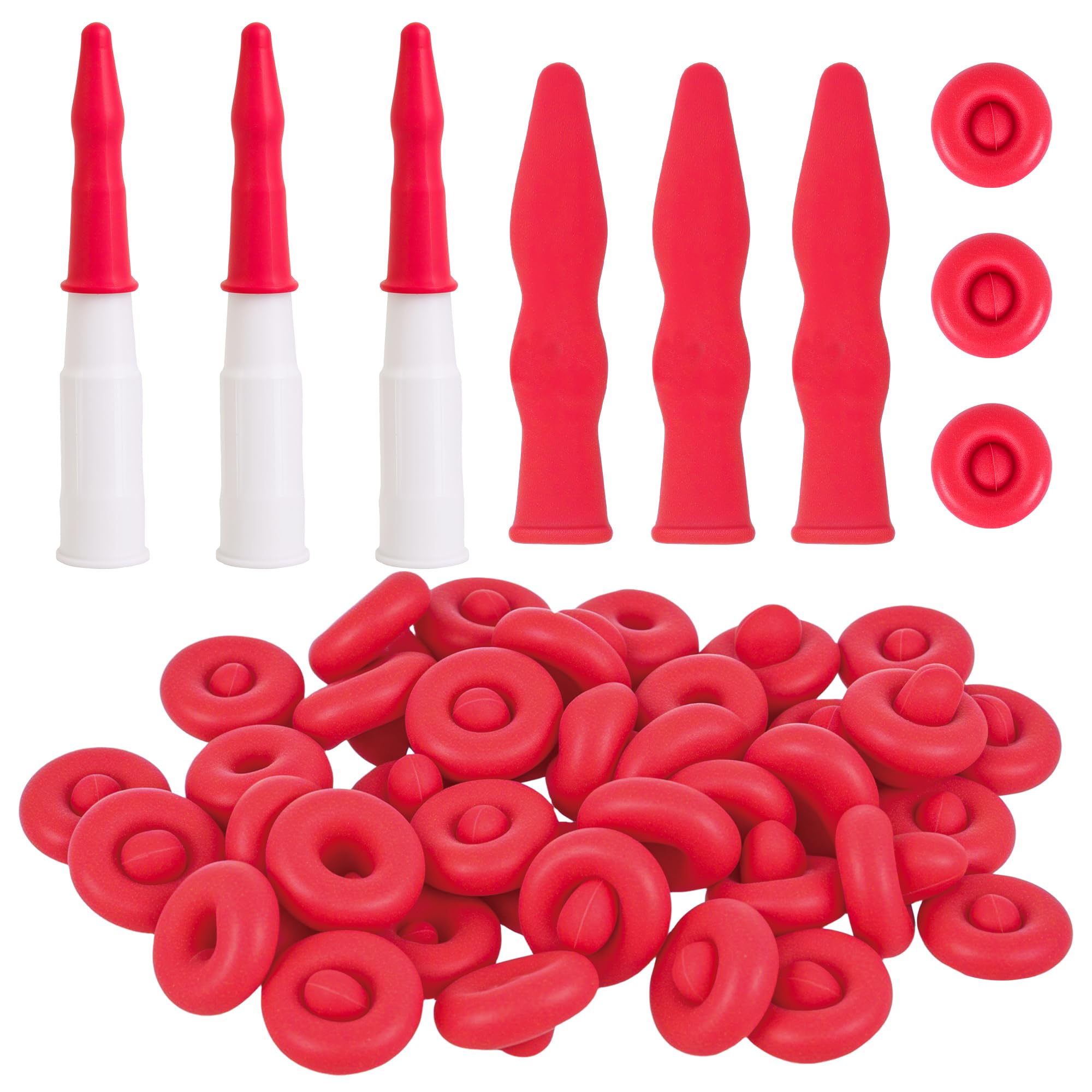 Caulk Tube Caps - Keep Sealant Fresh & Leak-Proof -1 Caulk Tube Caps - Keep Sealant Fresh & Leak-Proof -1